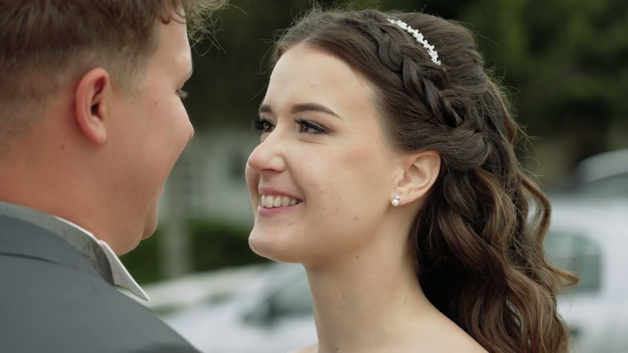 Niki és Tomi – képkocka az esküvői filmből
