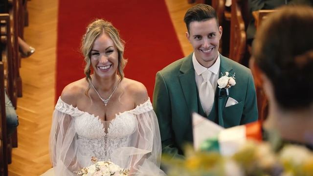 Esküvői film – képkocka a filmből